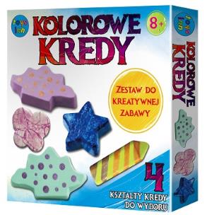 Opakowanie Kolorowe kredy STnux