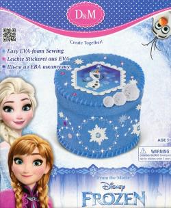 Okładka książki Kraina Lodu Pudełeczko piankowe na biżuterię