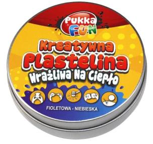 Opakowanie Kreatywna plastelina -Wrażliwa na ciepło fioletowa