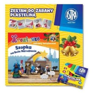 Okładka książki Kreatywne zabawy świąt. Szopka na Boże Narodzenie