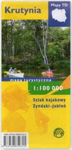 Okładka książki Krutynia, 1:100 000