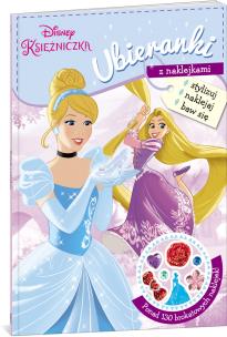 Okładka książki KSIĘŻNICZKA. UBIERANKI Z NAKLEJKAMI