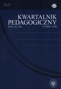 Opakowanie Kwartalnik Pedagogiczny 2/2016