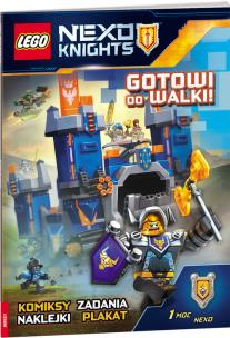 Okładka książki Lego Nexo Knights Gotowi do walki!