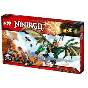 Okładka książki Lego Ninjago Zielony smok NRG