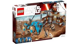 Okładka książki Lego Star Wars Spotkanie na Jakku