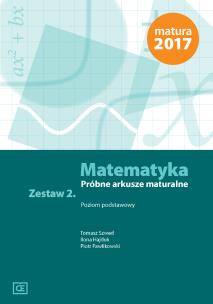 Okładka książki Matematyka LO Próbne arkusze mat. z.2 ZP w.2016
