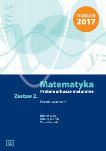 Okładka książki Matematyka LO Próbne arkusze mat. z.2 ZR w.2016