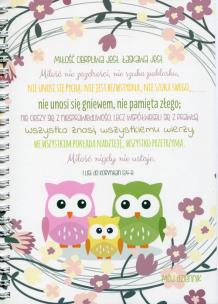 Opakowanie Mój dziennik - Sowy - Hymn o miłości