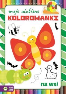 Okładka książki Moje ulubione kolorowanki Na wsi