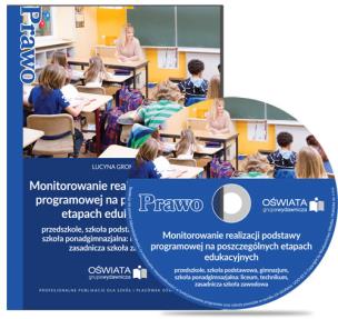 Okładka książki Monitorowanie realizacji podstawy programowej na poszczególnych etapach edukacyjnych