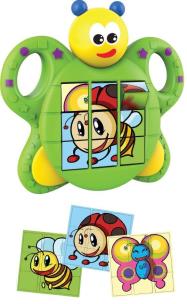 Okładka książki Motylek 3x Układanka DUMEL