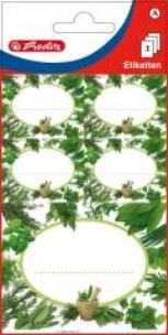 Opakowanie Naklejki A Zioła