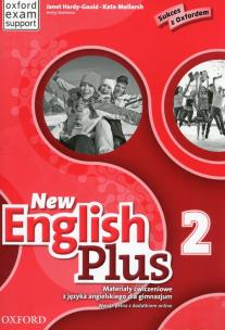 Okładka książki New English Plus 2 Materiały ćwiczeniowe &Online Practice PK