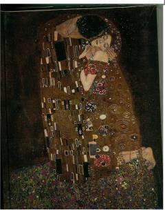 Opakowanie Notatnik duży Pocałunek