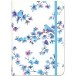 Opakowanie Notatnik mini Niebieskie Ptaki