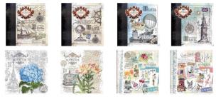 Opakowanie Notatnik ozdobny 200x200/80K kratka FRESH