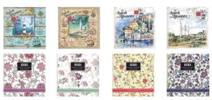 Opakowanie Notatnik ozdobny 200x200/80K kratka FRESH