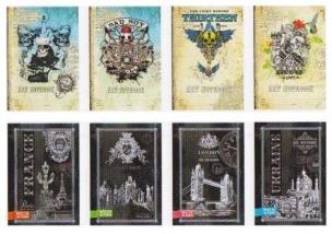 Opakowanie Notatnik ozdobny A4/160K kratka FRESH