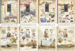 Opakowanie Notatnik ozdobny A4/200K kratka FRESH