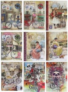 Opakowanie Notatnik ozdobny A5/80K linia FRESH