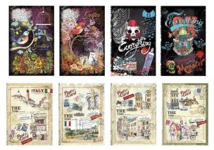 Opakowanie Notatnik ozdobny B6/80 linia FRESH