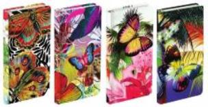 Opakowanie Notatnik slim Butterflies MIX