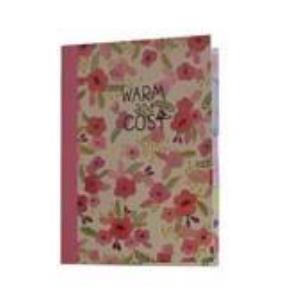 Opakowanie Notes 80K Warm and Cosy różowy PAUL&CO.