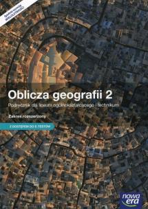 Oblicza geografii 2 Podręcznik wieloletni Zakres rozszerzony z dostępem do e-testów Szkoła ponadgimnazjalna. Autor: Rachwał Tomasz. Multiszop.pl Okładka książki Oblicza geografii 2 Podręcznik wieloletni Zakres rozszerzony z dostępem do e-testów Szkoła ponadgimnazjalna