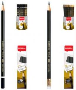 Opakowanie Ołówki heksagonalne Gold HB dsp (72szt) NATARAJ