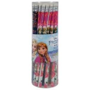 Opakowanie Ołówki z gumką Kraina Lodu 19 (48szt) DERFORM
