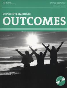 Okładka książki Outcomes Upper-Intermediate Workbook with key +CD