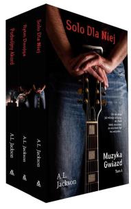 Okładka książki Pakiet MUZYKA GWIAZD (Solo dla niej, Rytm dwojga, Podwójny akord)