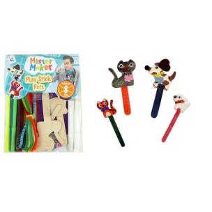 Opakowanie Pan Robótka - Kukielki na patyku zwierzęta domowe