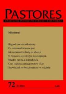 Okładka książki Pastores nr 72(3)2016 Miłosierni