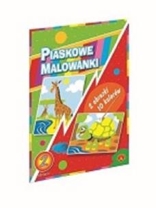 Piaskowa Malowanka Żyrafa Żółw. Autor:   Praca zbiorowa. Multiszop.pl Okładka książki Piaskowa Malowanka Żyrafa Żółw