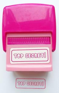 Opakowanie Pieczątka Top Secret