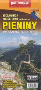 Okładka książki Pieniny 1:25 000