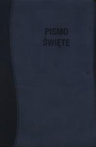 Opakowanie Pismo Święte Nowa Biblia Gdańska granatowa