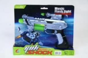 Opakowanie Pistolet plastikowy z dźwiękiem