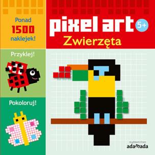 Okładka książki Pixel art Zwierzęta