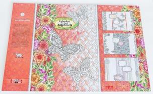 Opakowanie Podkładka na biurko do kolorowania