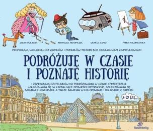 Okładka książki Podróżuję w czasie i poznaję historię PAKIET