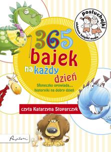 Okładka książki Posłuchajki 365 bajek na każdy dzień Słoneczko opowiada - Audiobook