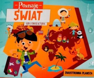 Okładka książki Poznaję świat. Gra edukacyjna