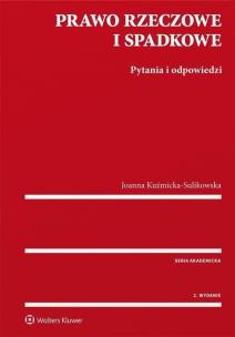 Okładka książki Prawo rzeczowe i spadkowe Pytania i odpowiedzi