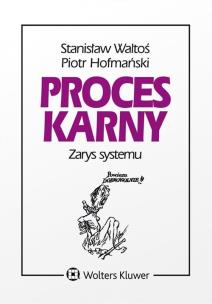 Okładka książki Proces karny Zarys systemu