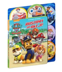 Okładka książki Psi Patrol Ruszamy do akcji!
