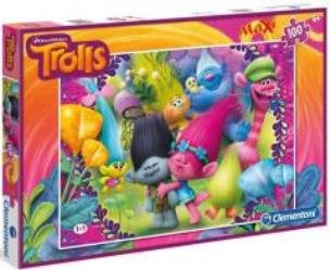 Okładka książki Puzzle 100 Maxi Trolls