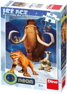 Opakowanie Puzzle 100 XL Neon Epoka Lodowcowa 5 DINO
